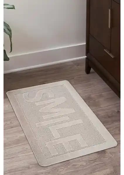 Konfor Halı Doğal Kaymaz Tabanlı Banyo Paspası Güvenlik ve Estetik İçin Uygun