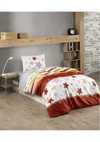 Kristal By Taç Kristal Tek Kişilik Nevresim Takımı Modern ve Canlı Renklerle Tasarlandı