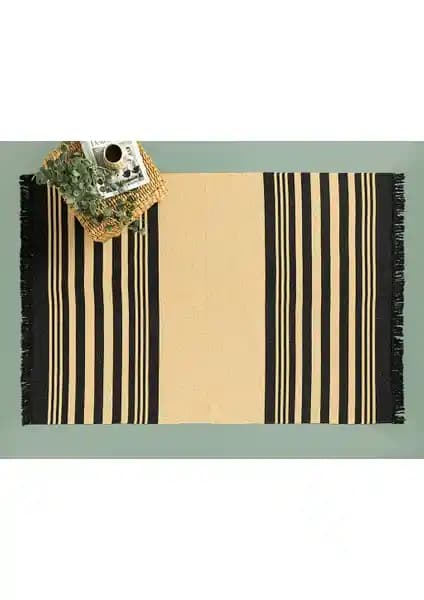 Lara Tiar Dokuma Kilim: Şık, Güvenli ve Dayanıklı Modern Ev Dekorasyon Ürünü