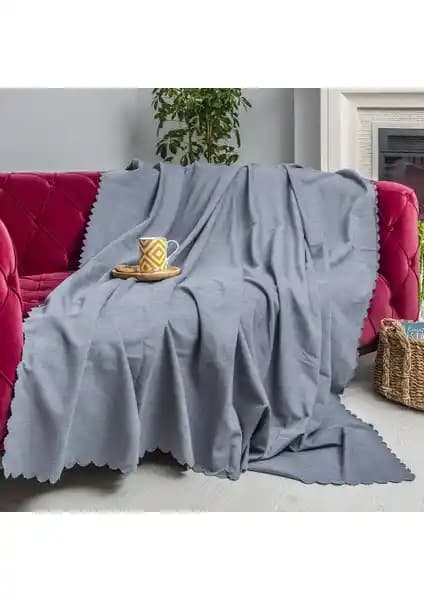 Latuda Şönil Çift Taraflı Kaymaz Koltuk Şalı Modern ve Dayanıklı Tasarım