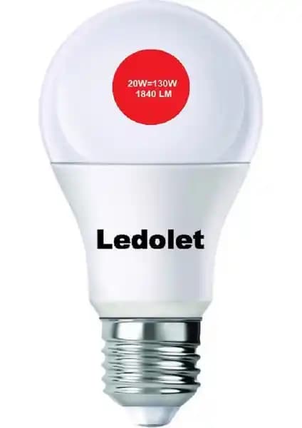 LED Ampul 20 W Beyaz 6500K - Enerji Verimli Modern Aydınlatma Çözümü