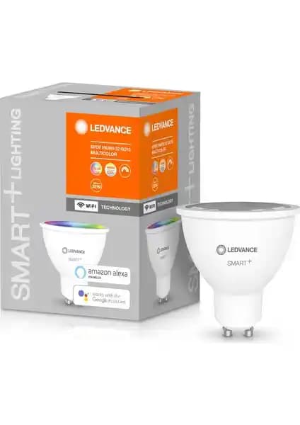 Ledvance Akıllı RGB LED GU10 Spot Ampul: Enerji Verimli ve Renkli Aydınlatma Çözümü