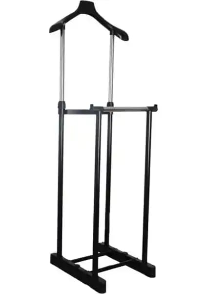 Lerato İkili Dilsiz Uşak Elbise Askısı: Fonksiyonellik ve Şıklığın Birleşimi