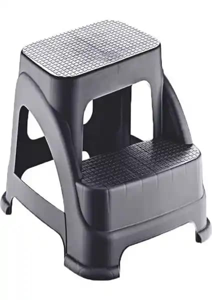 Lirazon Merdivo Büyük Boy 2 Basamaklı Merdiven Tabureleri Ev ve İş Yeri Kullanımı İçin Uygun
