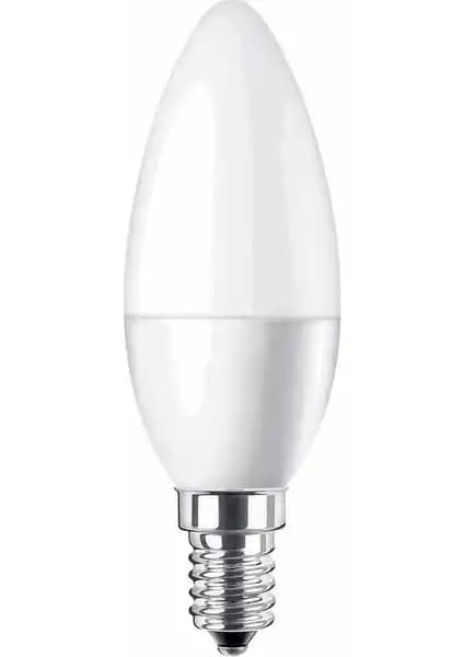 Lonsth Led Buji Mum Avize Ampulü 5 W Beyaz E14 - Enerji Tasarruflu Modern Aydınlatma