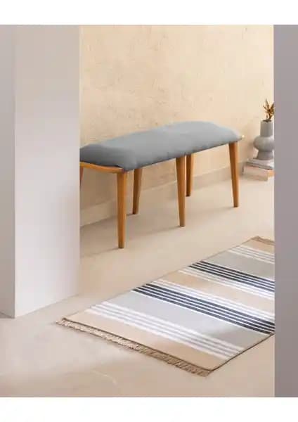 Madame Coco Chagnon Saçaklı Dokuma Kilim: Estetik ve Fonksiyonellik Bir Arada