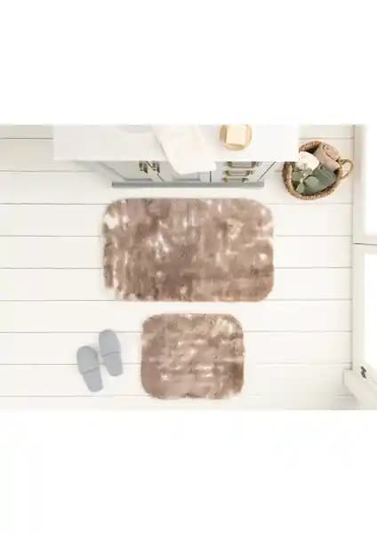 Madame Coco Damien 2'li Banyo Paspası: Şık ve Konforlu Banyo Dekorasyonu İçin Ideal Seçenek