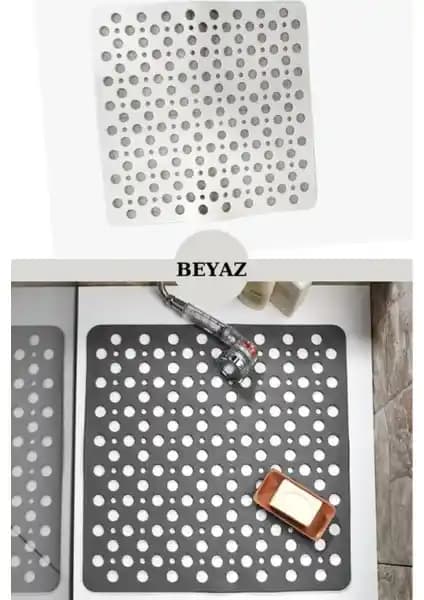 Main Shop Kare Vantuzlu Banyo ve Duş Kaydırmazı Güvenli ve Pratik Kullanım İçin Tasarlandı