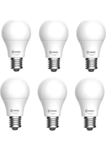 Makel LED 7W E27 Beyaz Ampul 6500 K Enerji Verimli Aydınlatma Çözümü