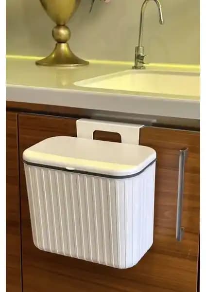 Makri Home Askılı Çöp Kovası Modern Tasarım ve Pratik Kullanım Özellikleri