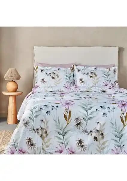 Marie Claire Jardin Çift Kişilik Ranforce Nevresim Takımı: Şıklık ve Konforun Buluştuğu Yatak Odası Seçeneği