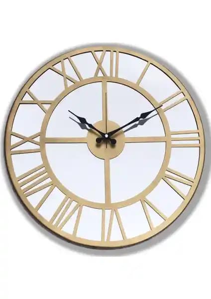 Markakanvas Aynalı Metal Duvar Saati MKS983AYNA: Modern Dekorasyon İçin Şık ve Dayanıklı Tasarım