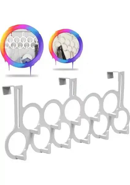 Masho Trend Beyaz Kapı Arkası Askılık: Çok Amaçlı ve Modern Tasarımlı Düzenleme Çözümü