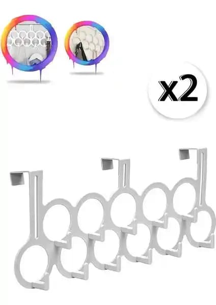 Masho Trend Beyaz Kapı Arkası Askılıkları Modern Tasarım ve Pratiklik Sunar