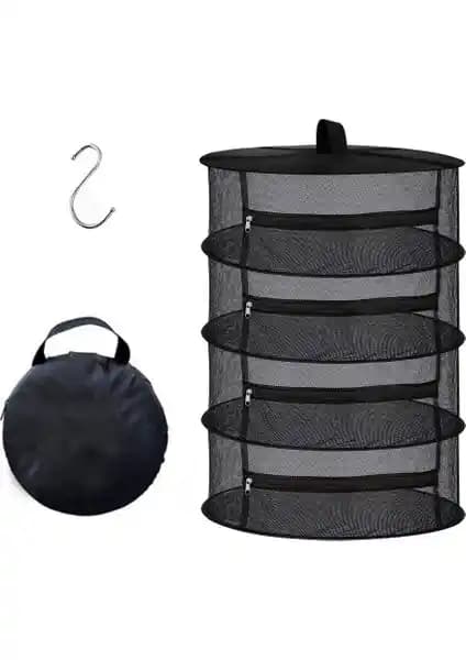 Masterr 4 Seviyeli Bitki Kurutma Filesi: Çok Fonksiyonlu ve Dayanıklı Bahçe Ekipmanı