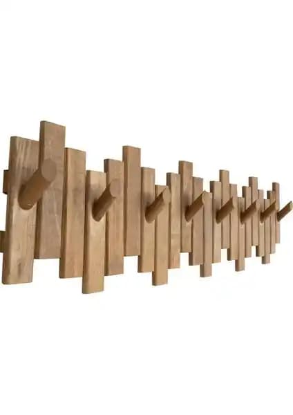 Mavi Trend Ahşap Duvar ve Kapı Askısı: Estetik ve Dayanıklı Tasarım Özellikleri