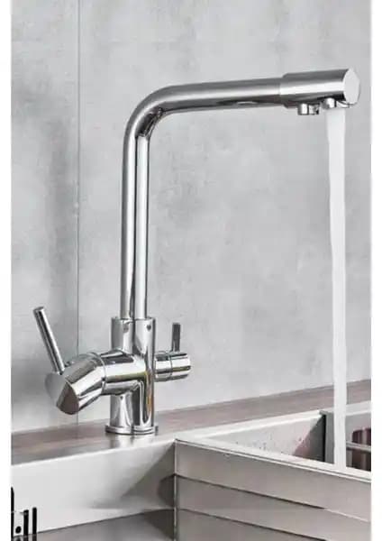 Maya 3 Yollu Arıtma Bataryası: Estetik ve Fonksiyonellik Sunan Modern Mutfak Çözümü