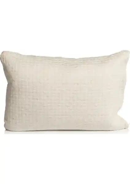 Mc Blue Yün Örme Kumaşlı Visco Yastık: Sağlıklı ve Konforlu Uyku İçin Idealdir