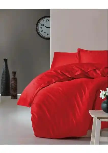 Mertim Tek Kişilik 160x220 Pamuk Nevresim Kılıfı Modern ve Sade Tasarım