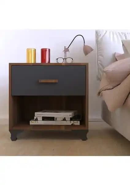 Metalia Gm 027 Tek Çekmeceli Komidin: Estetik ve Fonksiyonellik Bir Arada