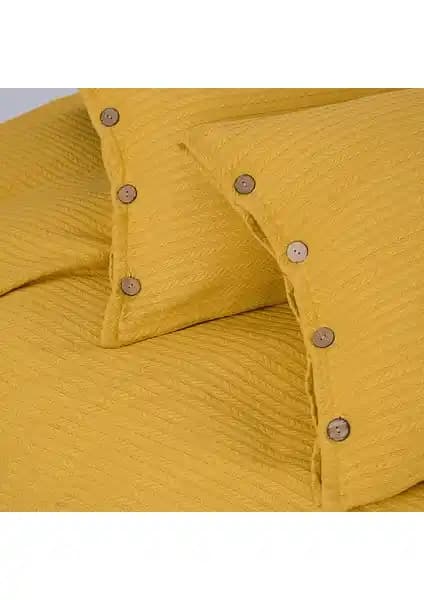 Meyn Collection Çift Kişilik Pamuklu Yatak Örtüsü ve Yastık Kılıfı Seti Şık ve Pratik Tasarım