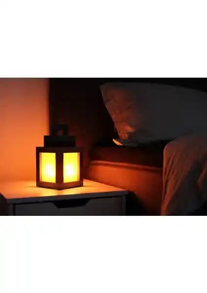 Minecraft Temalı Kablosuz Gece Lambası Çocuklar ve Gençler İçin Şık ve Dayanıklı Dekoratif Ürün