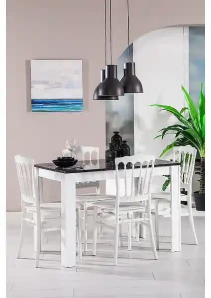 Mobetto Mirage Modern Mutfak Masası Takımı: Şık ve Fonksiyonel Tasarım Özellikleri