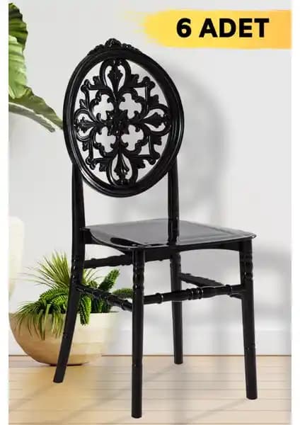 Mobetto Venüs Siyah Sandalye Seti: Hafif ve Dayanıklı Dış Mekan İçin Pratik Seçenekler