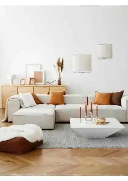 Mobilya Depom Mode Soft Köşe Koltuk Takımı: Modern ve Modüler Oturma Çözümü