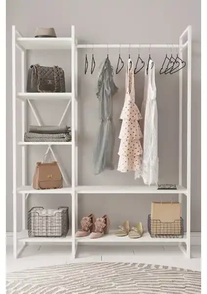 Mobitopya Nilamu Elbise Dolabı: Modern Tasarım ve Uzun Ömürlü Depolama Çözümü