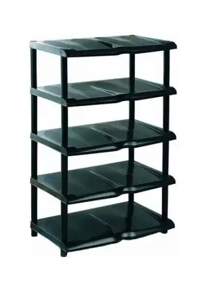 Modatools Ayakkabılık 5 Li Siyah: Şık ve Pratik Depolama Çözümü