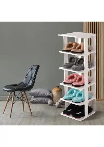 Modern ve İşlevsel 5 Katlı Ayakkabılık Düzenleyici Ev ve Ofis Kullanımı İçin