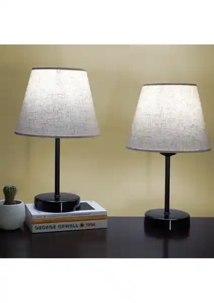 Modern ve Şık Vivido Abajur Dora Yatak Odası Aydınlatması, Kaliteli Tasarım ve Kullanım Kolaylığı