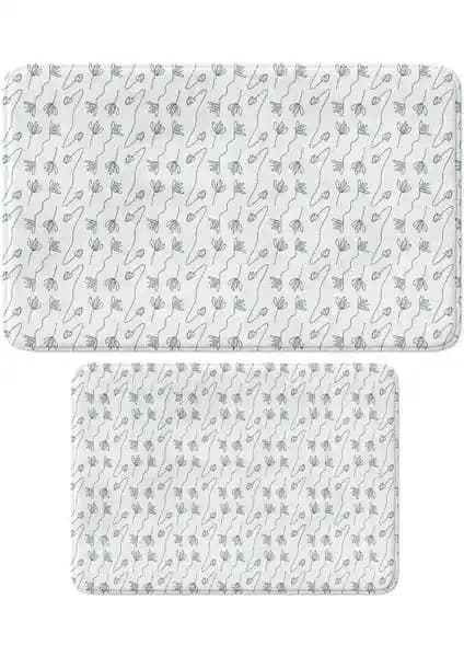 Monnhein 2'li Banyo Paspası: Güvenli ve Estetik Kullanım için Ideal Seçenek