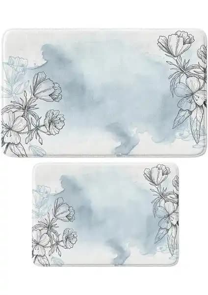 Monnhein 2'li Banyo Paspası Seti Güvenlik ve Konfor Sağlayan Şık Tasarım