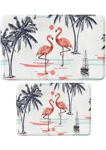 Monnhein Mikrofiber 2'li Banyo Paspası Seti Güvenlik ve Estetik Sunar