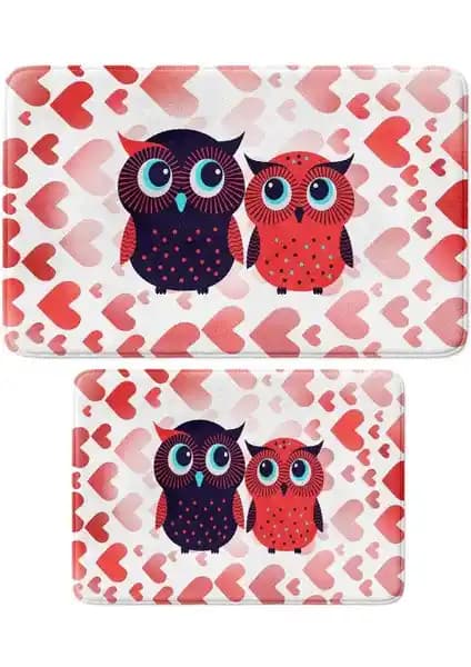 Monnhein Mikrofiber Çiftli Banyo Paspası Takımı Güvenlik ve Estetik Sunar