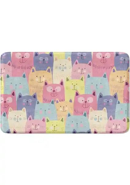 Monnhein Sevimli Tasarımlı Mikrofiber Banyo Paspası Güvenlik ve Şıklık Sunar