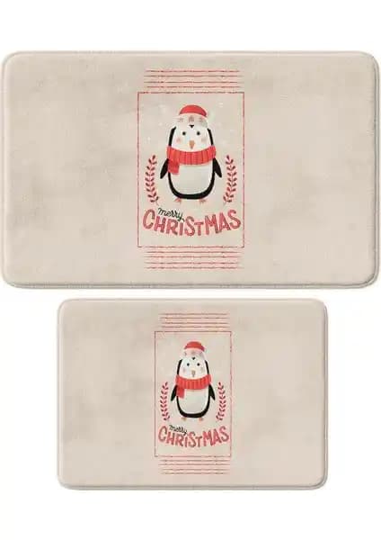 Monnhein Sevimli Yılbaşı Dekoru ve Banyo Paspası: Şık ve Güvenli Kullanım İçin Ideal Tercih