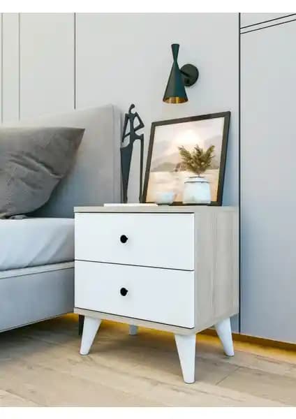 Montenero Cordoba K3 Komodin: Şık ve Kullanışlı Yatak Odası Mobilyası Ürünü Tanımı