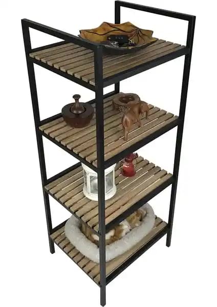 Mudesa Ahşap Çok Amaçlı Dekoratif Raf Modern ve Dayanıklı Tasarım