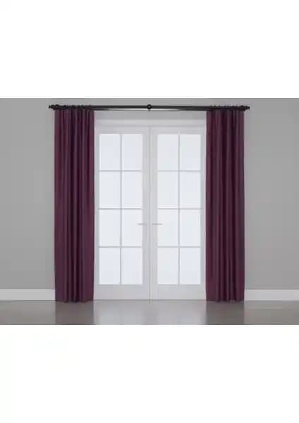 Mürdüm Renkli Blackout Perde: Modern Tasarım ve Yüksek Fonksiyonellik İçin Uygun Seçenek