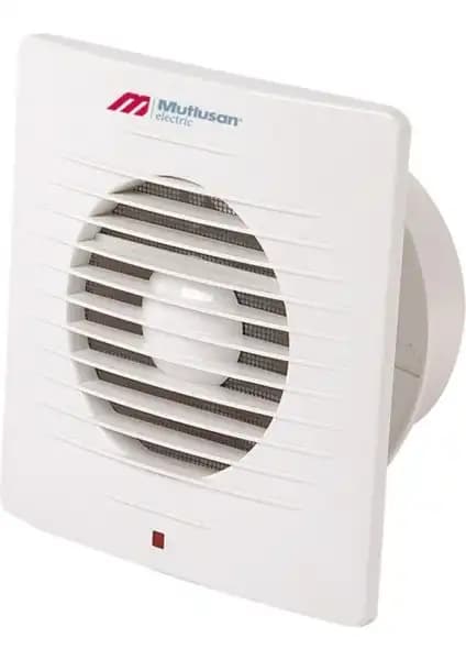 Mutlusan 12 cm Beyaz Banyo ve Tuvalet Aspiratörü Güçlü ve Sessiz Çalışma Özellikleriyle