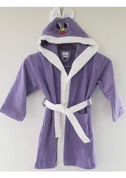 My Sweet Baby Kadife Çocuk Bornozu Konfor ve Şıklık Sunan Yumuşak ve Hızlı Kuruyan Tasarım