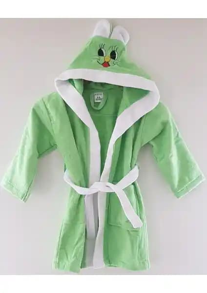 My Sweet Baby Kadife Çocuk Bornozu: Yumuşak ve Kaliteli Pamuklu Tasarım