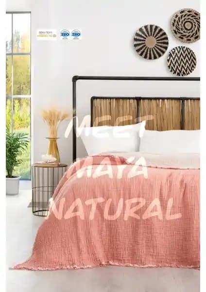 Natural Meet Maya Çift Yönlü Pamuklu Müslin Yatak Örtüsü Özellikleri ve Kullanım Avantajları