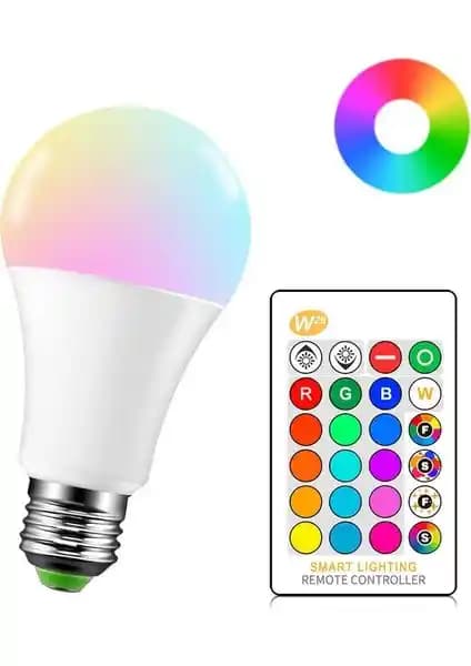 Netodak Uzaktan Kumandalı RGB LED Ampul: Enerji Verimli Çok Renkli Aydınlatma Çözümü