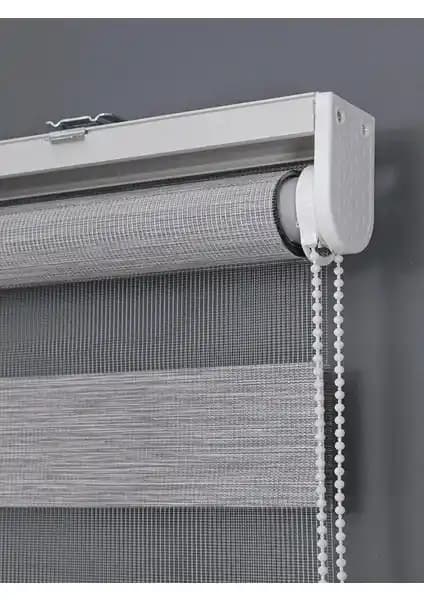 NetworkAvm İthal Bambu Dokulu Gri Zebra Stor Perde: Modern ve Şık İç Mekan Dekorasyonu