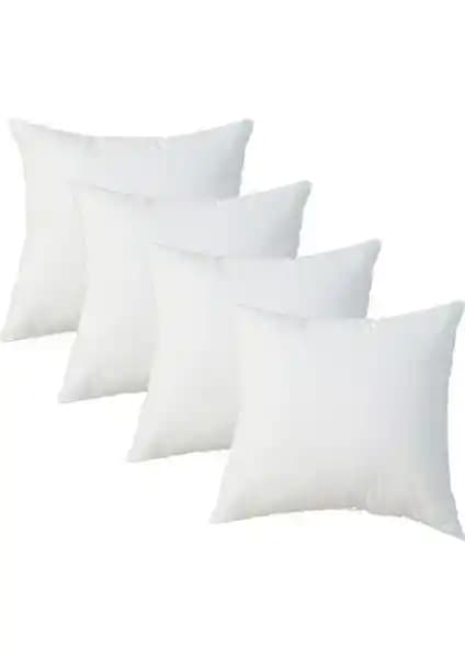 Nevresim Dünyası 4'lü Dekoratif Kırlent Yastık İçleri Şıklık ve Konfor Sunar