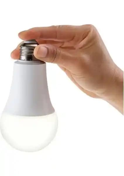 Next Şarjlı LED Ampul 9W Beyaz Işık ile Güvenli ve Ekonomik Aydınlatma Çözümü